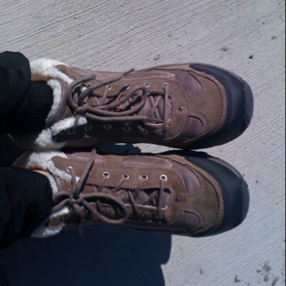 The post from my boots