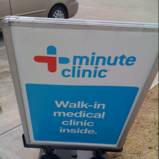The post from the Minute Clinic x2