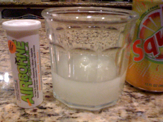 The post from my fizzing Airborne