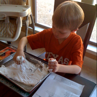 The post from the kitchen table