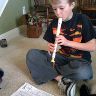 The post from recorder practice