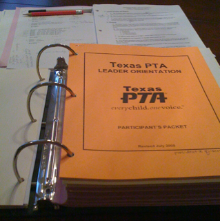 The post from the dining room table