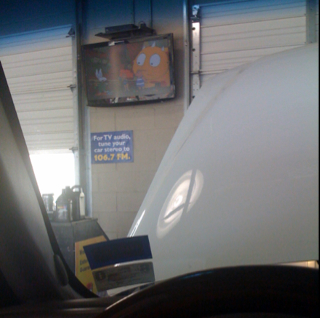 The post from the oil change