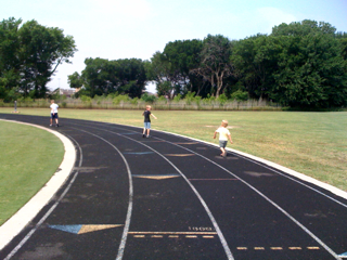 The post from the track 